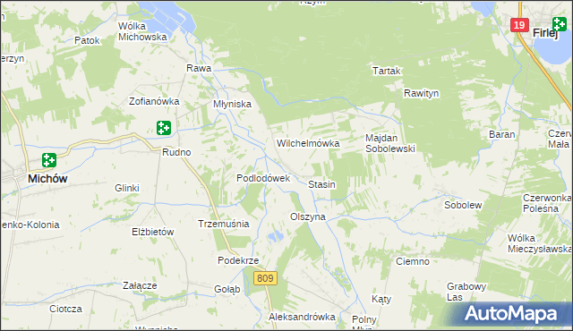 mapa Gawłówka, Gawłówka na mapie Targeo