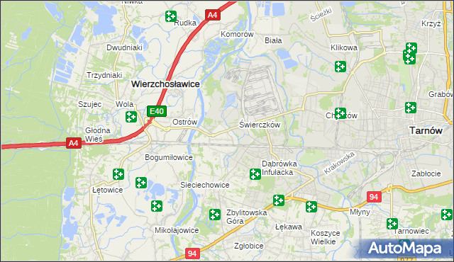 mapa Kępa Bogumiłowicka, Kępa Bogumiłowicka na mapie Targeo