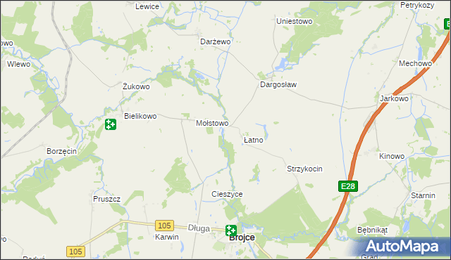 mapa Mołstówko, Mołstówko na mapie Targeo