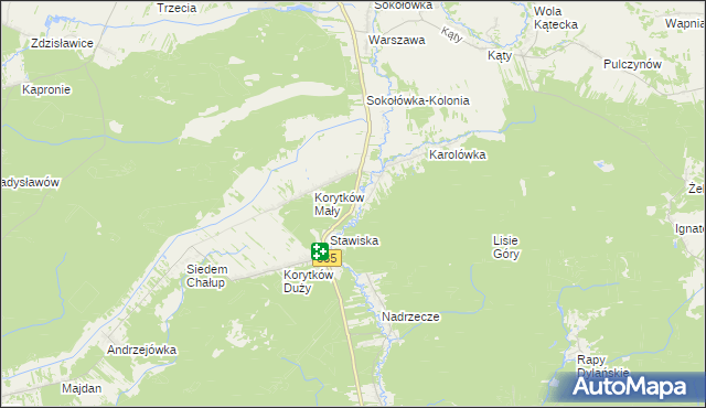 mapa Niemirów gmina Frampol, Niemirów gmina Frampol na mapie Targeo