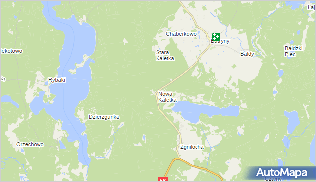 mapa Nowa Kaletka, Nowa Kaletka na mapie Targeo