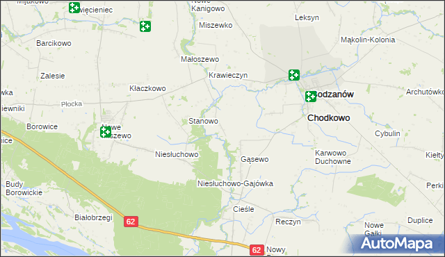 mapa Osmolinek, Osmolinek na mapie Targeo