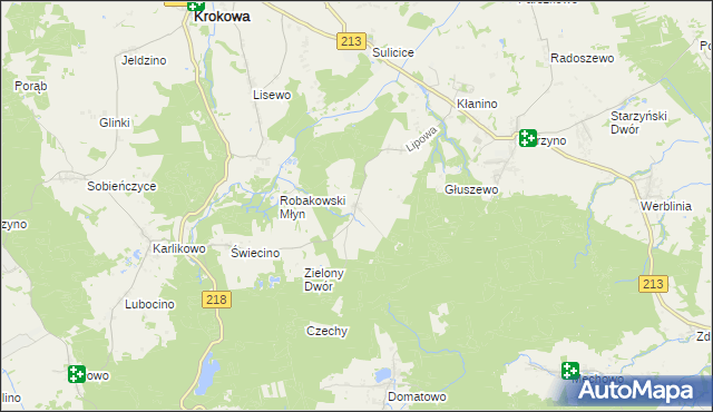 mapa Połchówko, Połchówko na mapie Targeo