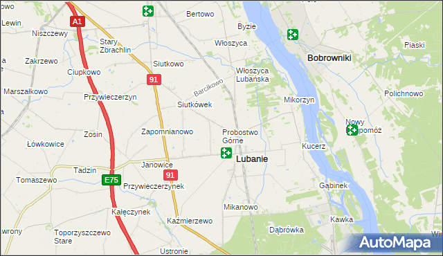 mapa Probostwo Górne, Probostwo Górne na mapie Targeo