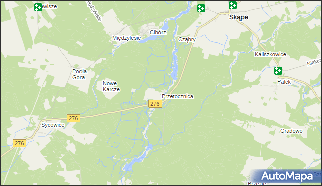 mapa Przetocznica, Przetocznica na mapie Targeo