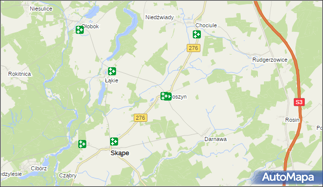 mapa Radoszyn, Radoszyn na mapie Targeo