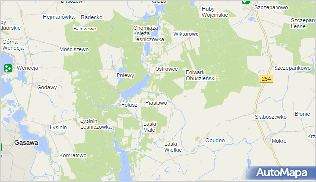 mapa Rozalinowo, Rozalinowo na mapie Targeo