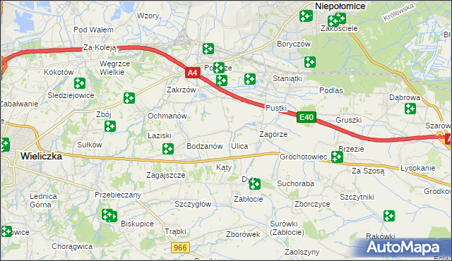 mapa Słomiróg, Słomiróg na mapie Targeo