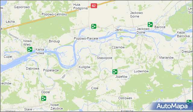 mapa Stasiopole, Stasiopole na mapie Targeo