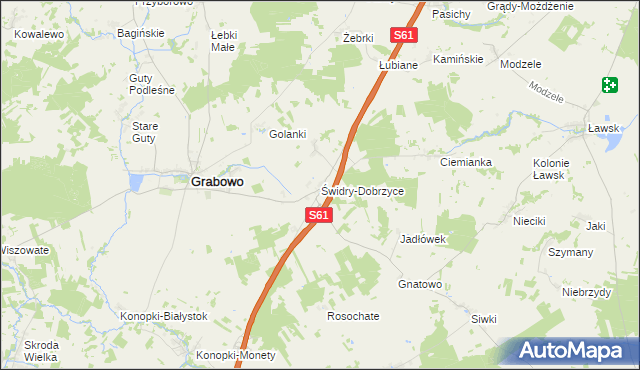 mapa Świdry-Dobrzyce, Świdry-Dobrzyce na mapie Targeo