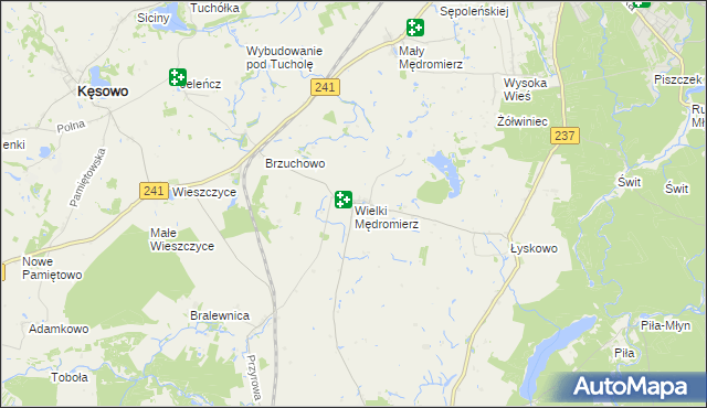 mapa Wielki Mędromierz, Wielki Mędromierz na mapie Targeo