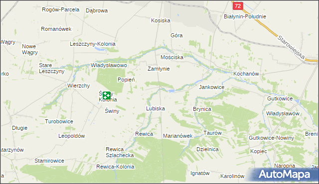 mapa Wola Łokotowa, Wola Łokotowa na mapie Targeo