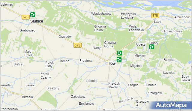 mapa Wołyńskie, Wołyńskie na mapie Targeo