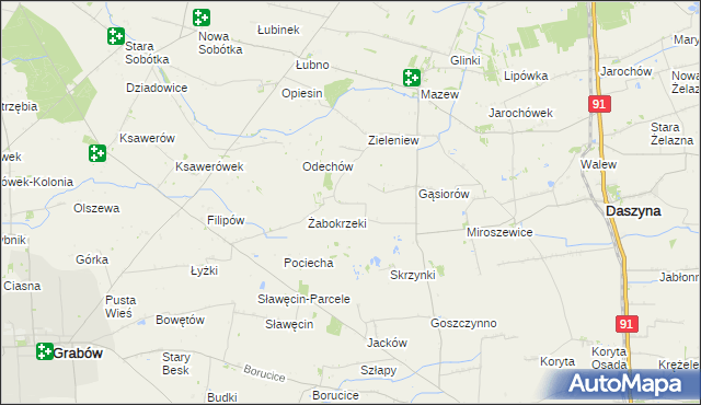 mapa Zagróbki, Zagróbki na mapie Targeo