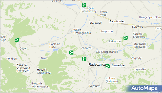 mapa Zaporze, Zaporze na mapie Targeo