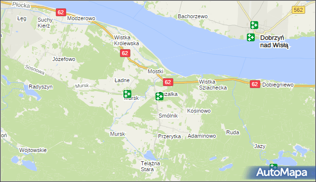 mapa Zuzałka, Zuzałka na mapie Targeo