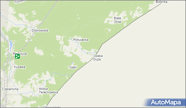 mapa Opaka Duża, Opaka Duża na mapie Targeo