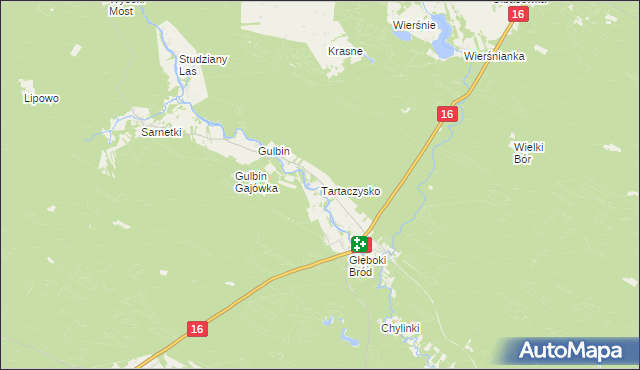 mapa Tartaczysko, Tartaczysko na mapie Targeo