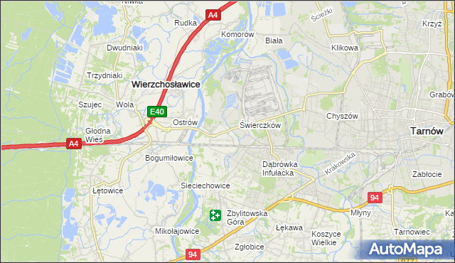 mapa Kępa Bogumiłowicka, Kępa Bogumiłowicka na mapie Targeo