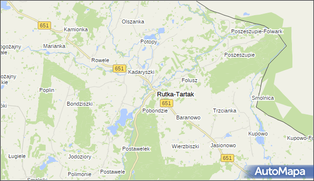 mapa Rutka-Tartak, Rutka-Tartak na mapie Targeo