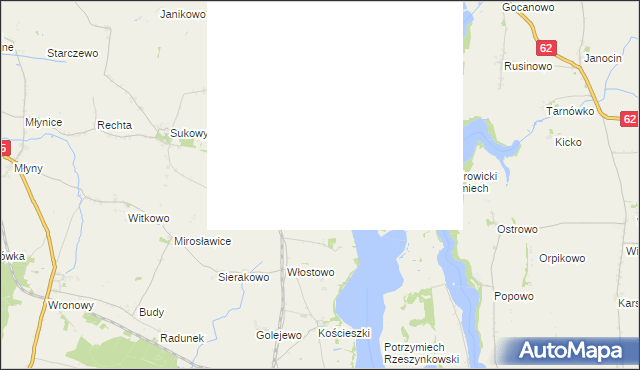 mapa Lachmirowice, Lachmirowice na mapie Targeo