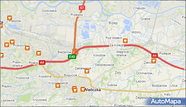 mapa Kokotów, Kokotów na mapie Targeo