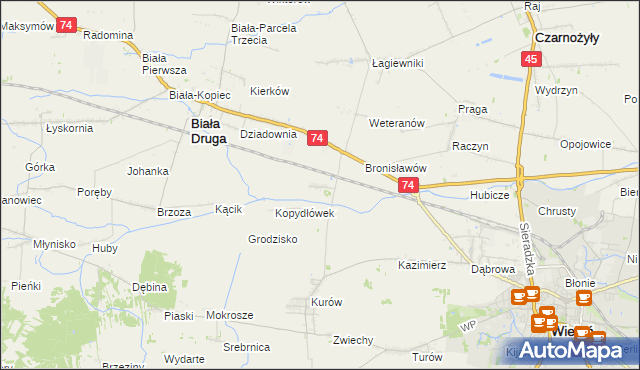 mapa Kopydłów, Kopydłów na mapie Targeo