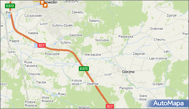 mapa Reducin, Reducin na mapie Targeo