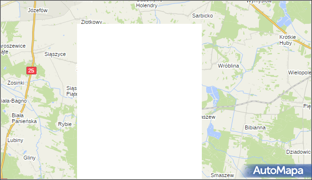 mapa Gadów, Gadów na mapie Targeo