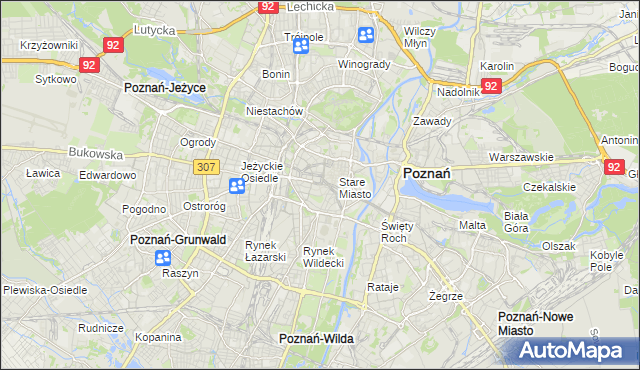 mapa Święty Marcin, Święty Marcin na mapie Targeo