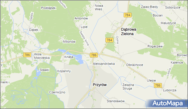 mapa Święta Anna, Święta Anna na mapie Targeo