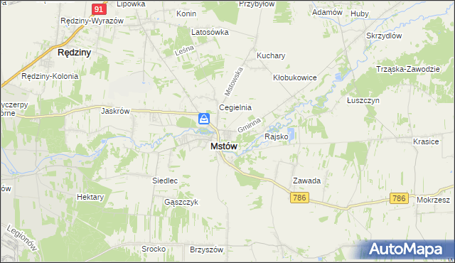 mapa Wancerzów, Wancerzów na mapie Targeo