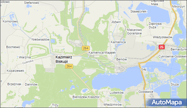 mapa Olszowe, Olszowe na mapie Targeo