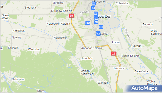 mapa Annobór-Kolonia, Annobór-Kolonia na mapie Targeo