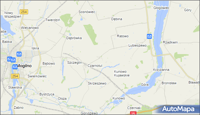 mapa Białotul, Białotul na mapie Targeo