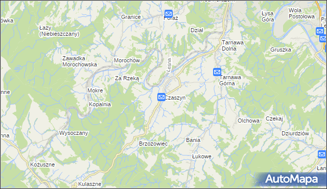 mapa Czaszyn, Czaszyn na mapie Targeo