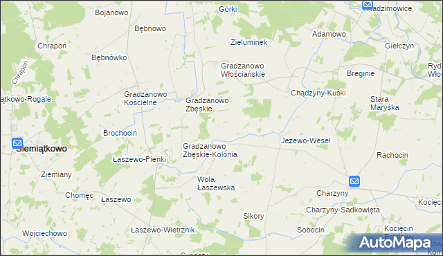 mapa Goszczk, Goszczk na mapie Targeo