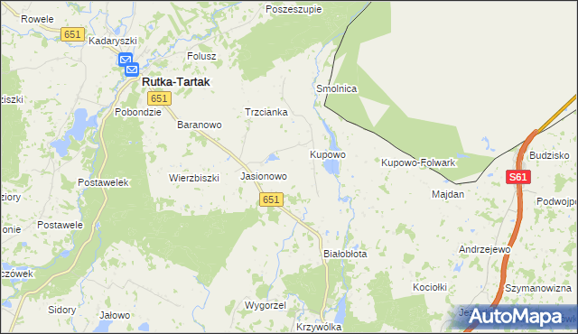 mapa Ignatowizna, Ignatowizna na mapie Targeo