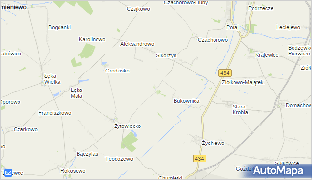 mapa Pijanowice, Pijanowice na mapie Targeo