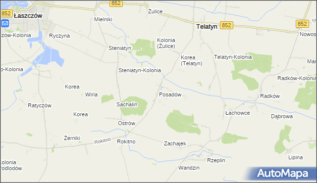 mapa Posadów, Posadów na mapie Targeo