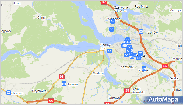 mapa Przylądek, Przylądek na mapie Targeo