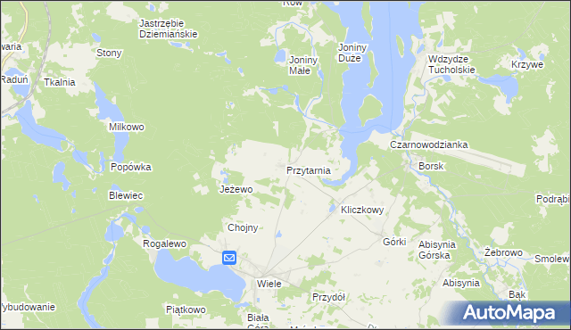 mapa Przytarnia, Przytarnia na mapie Targeo