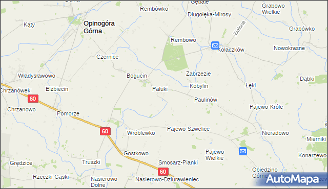 mapa Przytoka gmina Opinogóra Górna, Przytoka gmina Opinogóra Górna na mapie Targeo