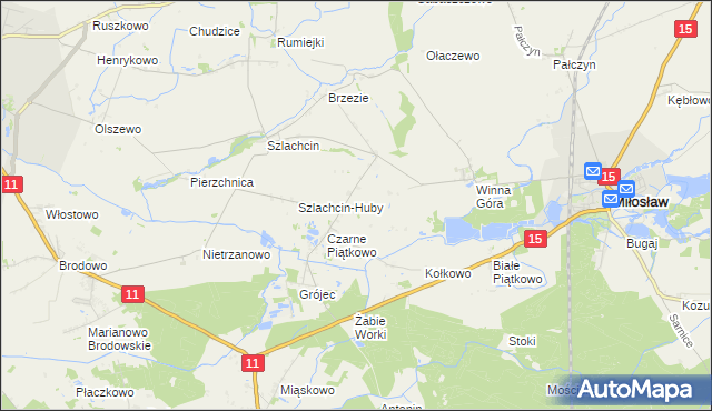 mapa Starkówiec Piątkowski, Starkówiec Piątkowski na mapie Targeo