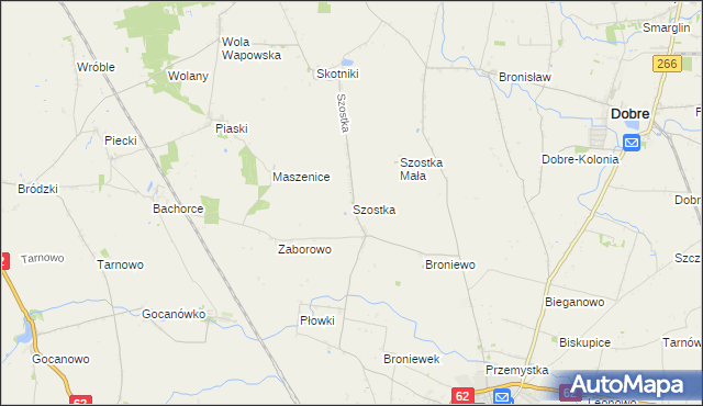 mapa Szostka, Szostka na mapie Targeo