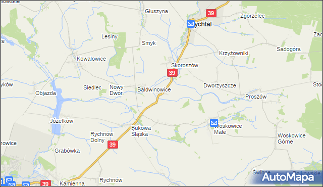 mapa Igłowice gmina Namysłów, Igłowice gmina Namysłów na mapie Targeo