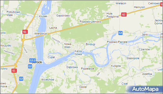 mapa Kania Polska, Kania Polska na mapie Targeo