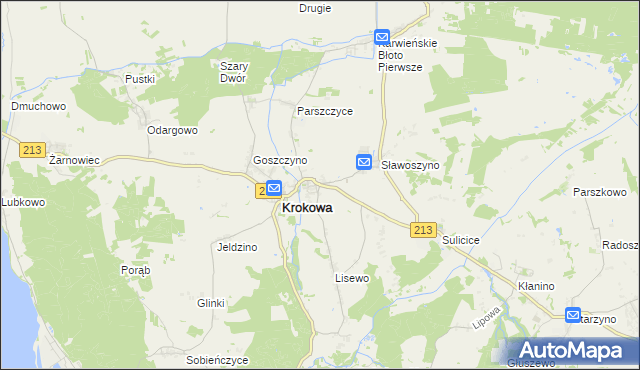 mapa Minkowice gmina Krokowa, Minkowice gmina Krokowa na mapie Targeo