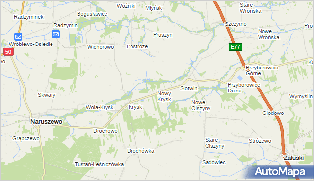 mapa Nowy Krysk, Nowy Krysk na mapie Targeo