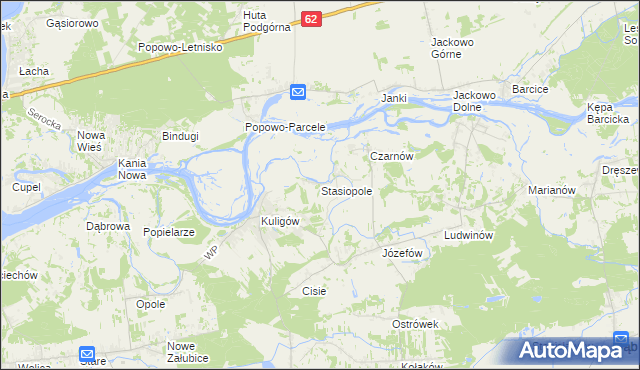 mapa Stasiopole, Stasiopole na mapie Targeo